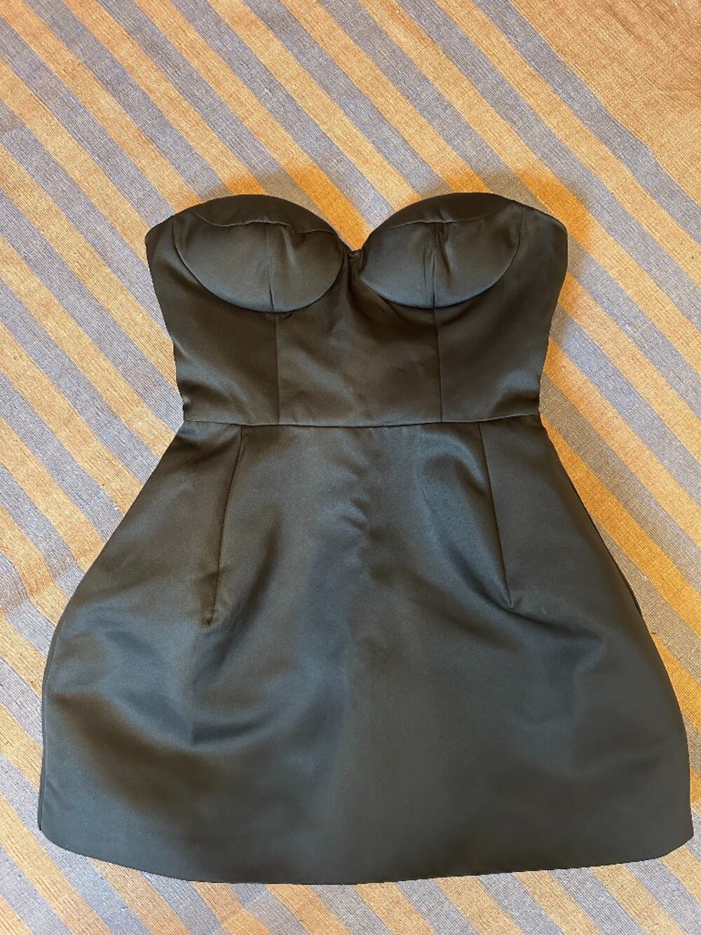 LEAU Strapless Bustier Mini Dress